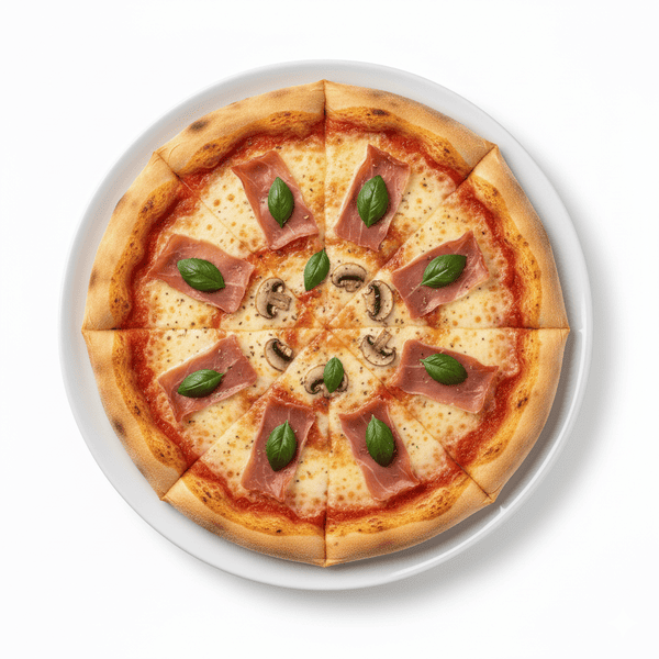 Prosciutto e Funghi Pizza Prosciutto e Funghi – Bild 1