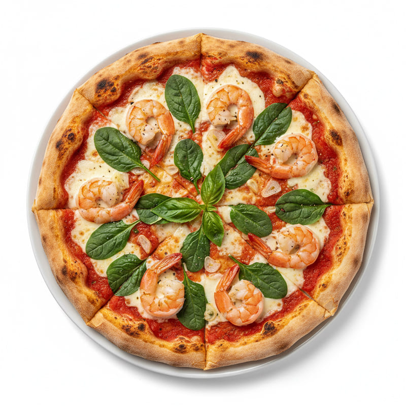 Gamberetti Pizza Gamberetti – Bild 1