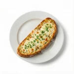 Knoblauchbrot mit Mozerella überbacken